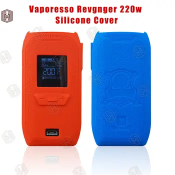 

Microsmoke silicone cover for New REVENGER Starter Kit 220w case thicker skin sleeve 20pcs/lot free shipping