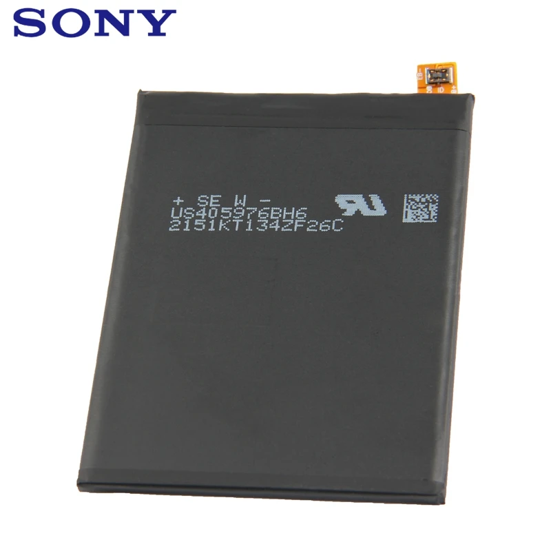 Сменный аккумулятор sony для телефона sony Xperia Z5 E6883 E6633 E6653 E6683 E6603 LIS1593ERPC аутентичный аккумулятор 2900 мАч