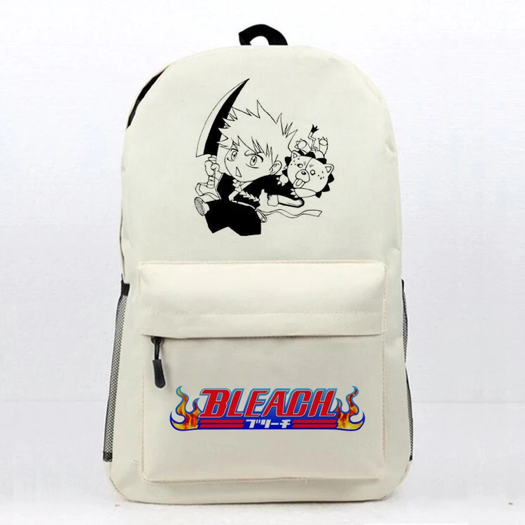 

Anime Bleach Travel Backpack Daily Backpack Kurosaki Ichigo Printing Daily Backpack Womens Mens Teens Students School Bag