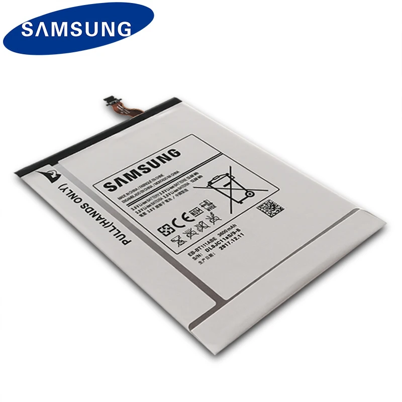 Samsung Оригинальный планшет Батарея EB BT111ABE BT115ABC для samsung T115 T116 SM T110 T111 Аутентичные 3600