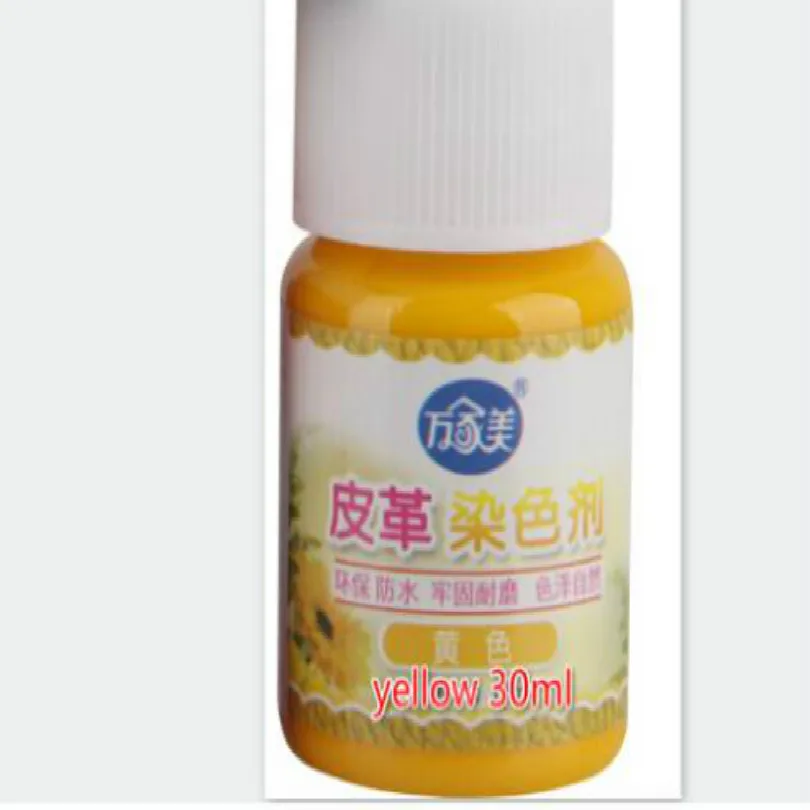 

leather repair yellow 30ml free shipping