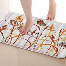 Одуванчик Стиль Коврик для ванной комнаты, смешной Противоскользящий коврик для ванной, занавески для душа s аксессуары, соответствующие вашей душевой занавеске