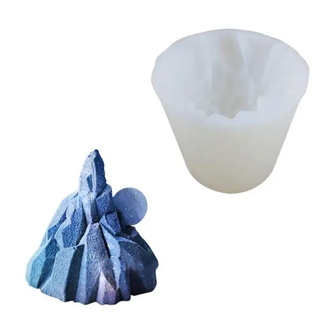 3D Iceberg Candle Mould For DIY Candle Making Soap Mold Aroma DIY