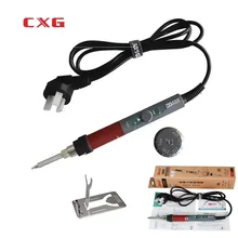 CXG DT70S Электрический паяльник 70 Вт внутренний нагрев замена Регулируемая температура электрическая паяльная станция+ автоматический режим сна