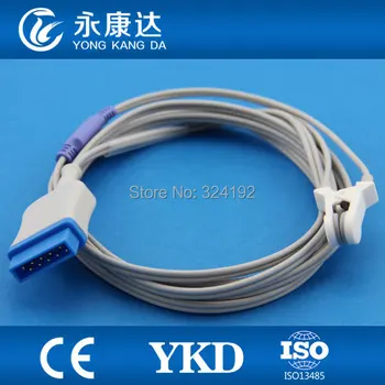 

2pcs/lot Compatible GE-Marqutte Ear clip spo2 sensor,Reusable medical sensor for module monitor
