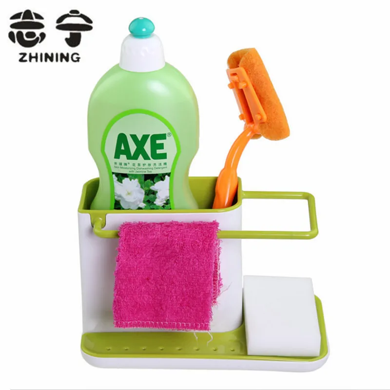 Dishclout storage rack multi function glove storage debris rack kitchen