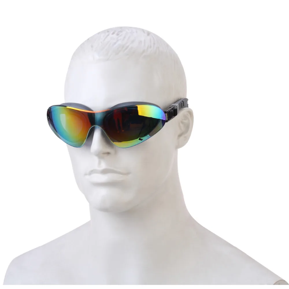 

goggle swimwear Adult Anti-fog UV Protection Colorful Plating Swimming Goggles Glasses