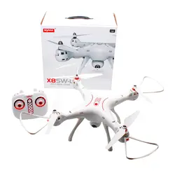 Syma X8SW-D FPV игрушка, Дрон на дистанционном управлении RTF вращение на 90 градусов 0.3MP камера/удержание высоты/360 градусов флип