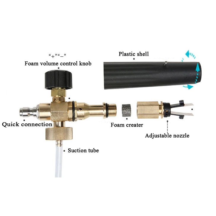 Пенная насадка пенная пушка генератор пены Торнадо для Karcher K K2 K3 K4 K5 K6 K7, для Karcher HD серии мойка высокого давления