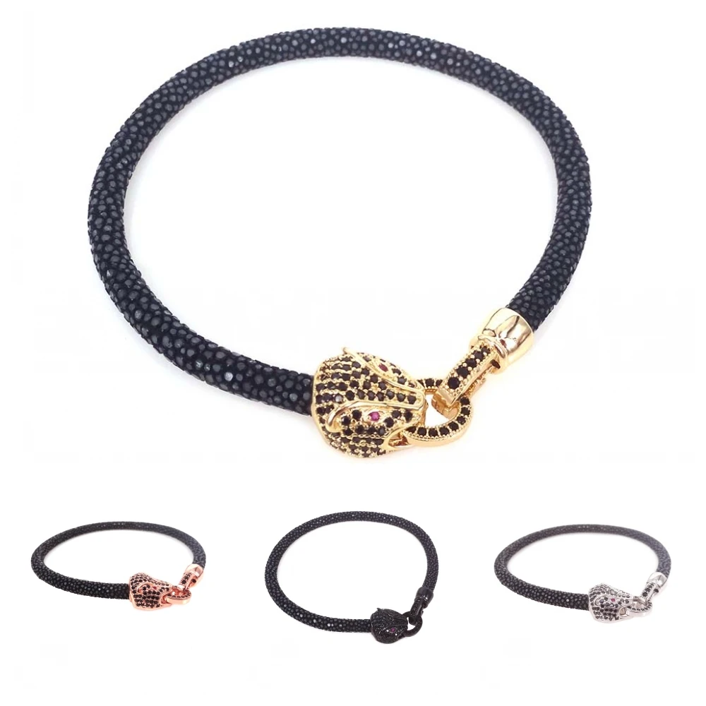 Diseño De Pulsera De Leopardo Para Hombres Y Mujeres De 4 Y Diseño De Pulsera De Leopardo Para Hombres Y Mujeres De 4 Y