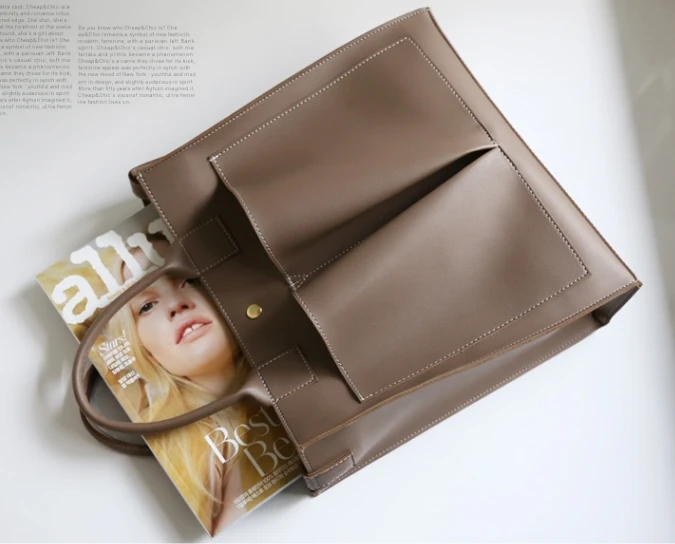 Brand Design Retro Fashion Big Tote bag 2026 New Quality PU Leather Women's Designer Handbag Shoulder Messenger bags Purse