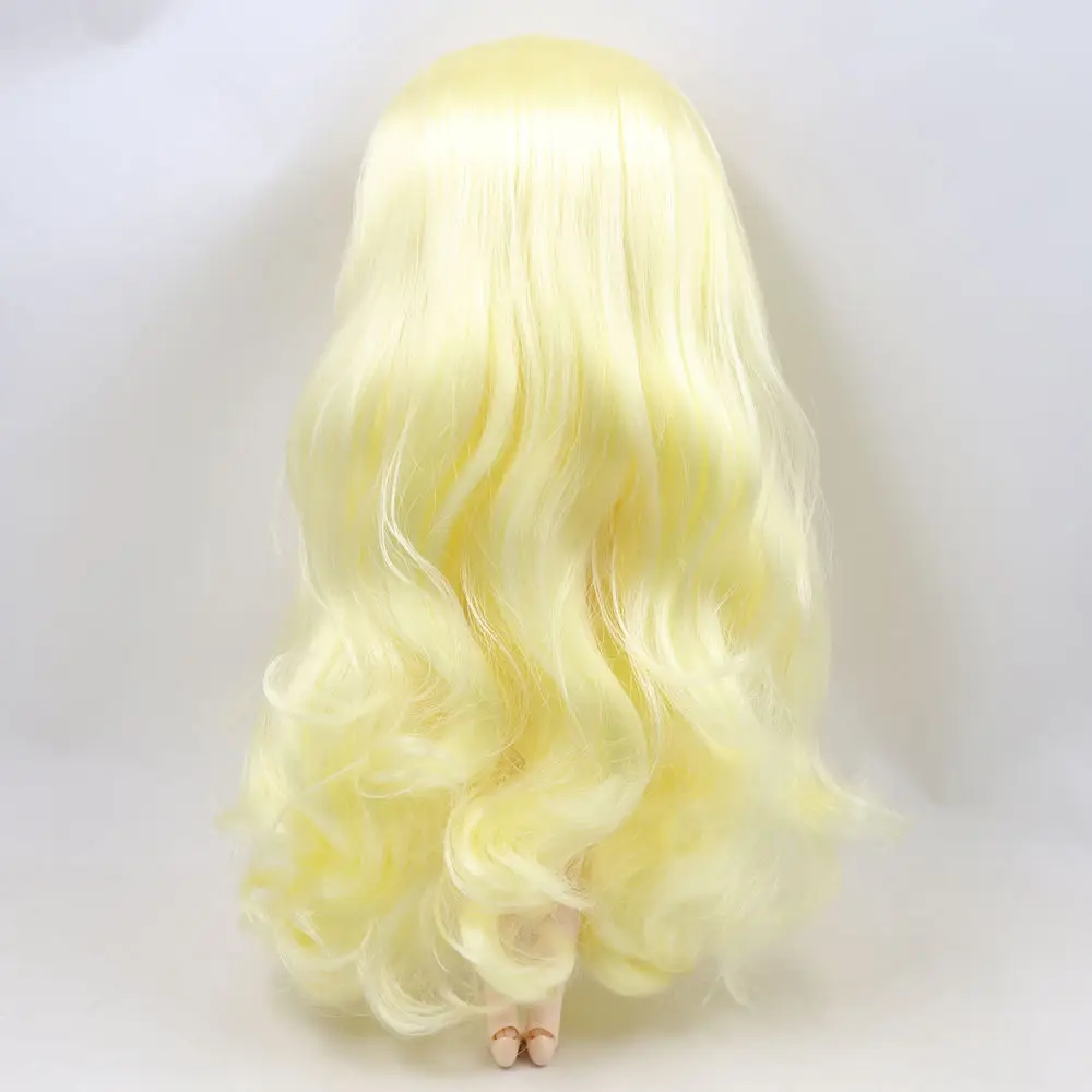 Кукла Blyth ICY DBS с белой кожей милыми желтыми длинными вьющимися волосами 1/6 новое