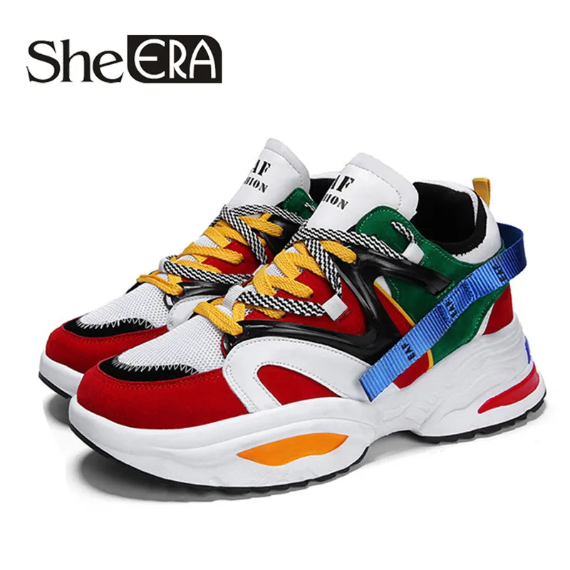 

INS Vintage dad sneakers Men Shoes light breathable men casual shoes zapatillas hombre casual tenis masculino free dropship