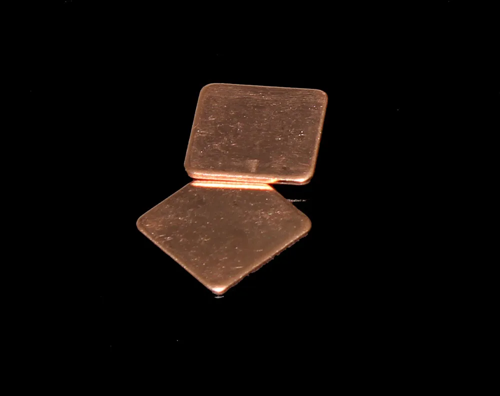 10 шт./лот 15x15x0 1 мм 0 3 5 ПК Компьютерная видеокарта охлаждение Медный ЦП VGA BGA