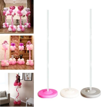 

1 Balloon Column Vertical Set Arch with Frame Base and Pole for Wedding Birthday Party Party Christmas Decoration