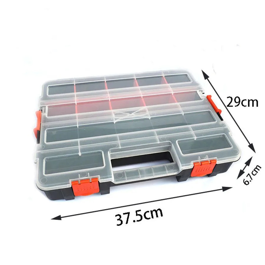 Tool Case Large Plastic Storage Screw Box Electronic Element Plastic