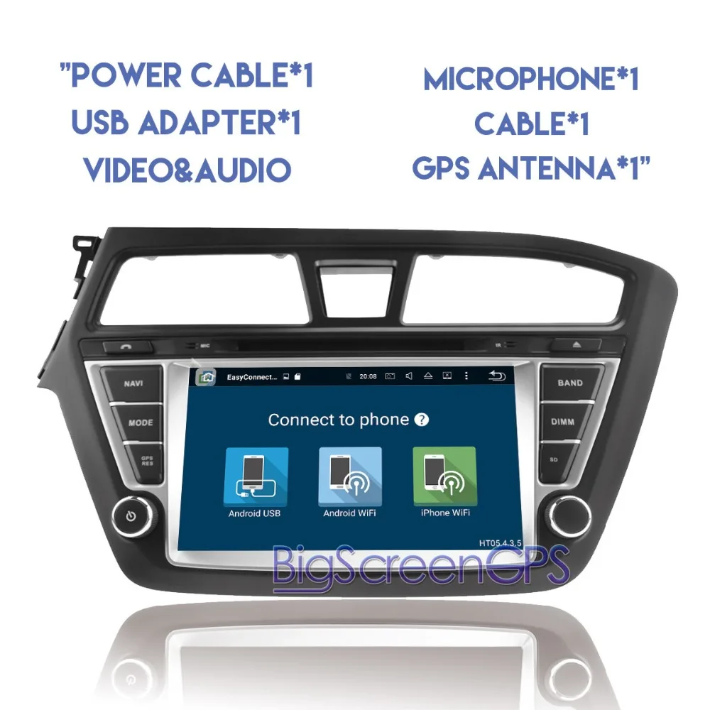 Clearance 4G WIFI Android8.0 7.1 8 Core 1024*600 Car DVD Player For HYUNDAI I20 2014 2015 2016 2017 AUDIO Radio Multimedia Satnav Unit 0 Clearance 4G WIFI Android8.0 7.1 8 Core 1024*600 Car DVD Player For HYUNDAI I20 2014 2015 2016 2017 AUDIO Radio Multimedia Satnav Unit 0