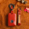 KEYYOU Genuine Leather Smart Car Key Case Cover Bag For VOLVO S90 V90 XC90 XC60 XC40 Key Case Cover For Car Auto Accessories ► Photo 3/6