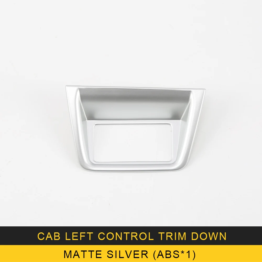 Dashboard Left Down Control Cab Left Trim Interior Accessories Stickers for Honda Accord 2018