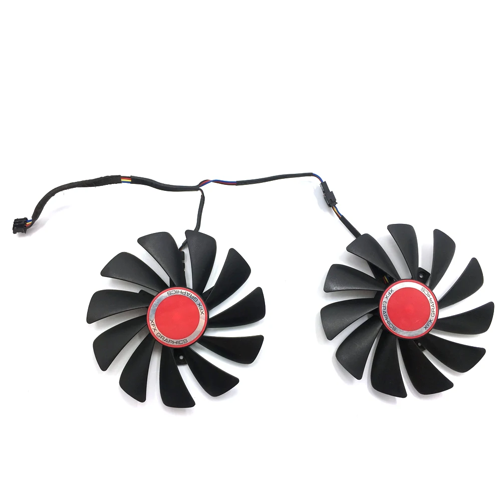 Оригинальный 95 мм CF1010U12S подставка для графической карты XFX AMD Radeon RX580 RX590