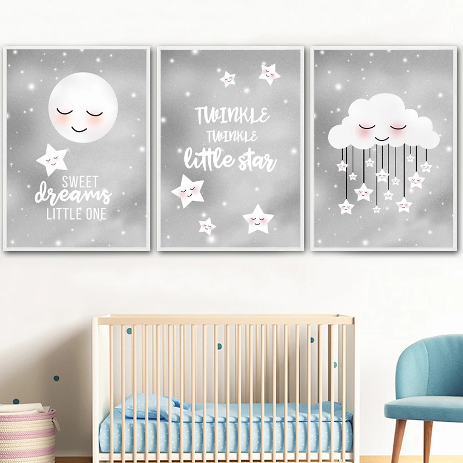 twinkle twinkle wall art