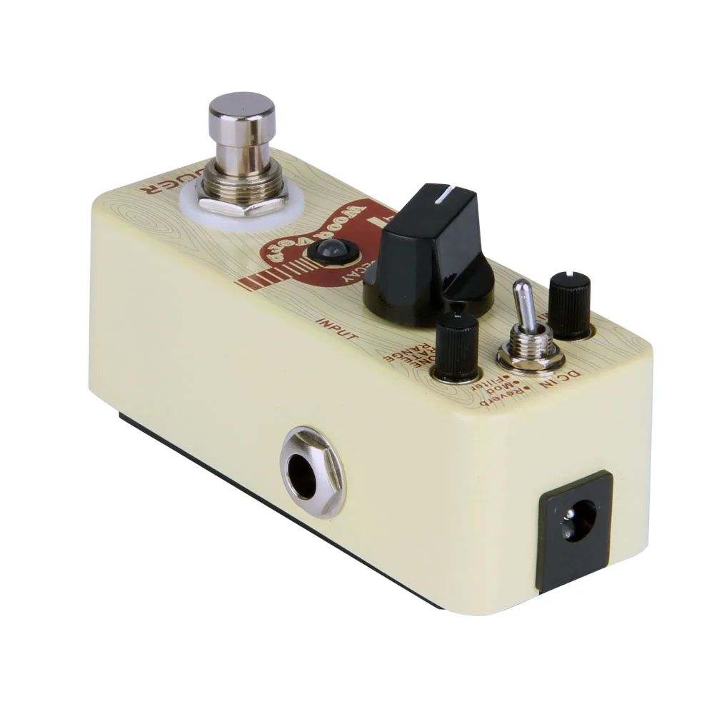 Mooer WoodVerb акустическая гитара педаль с эффектами реверберации полностью