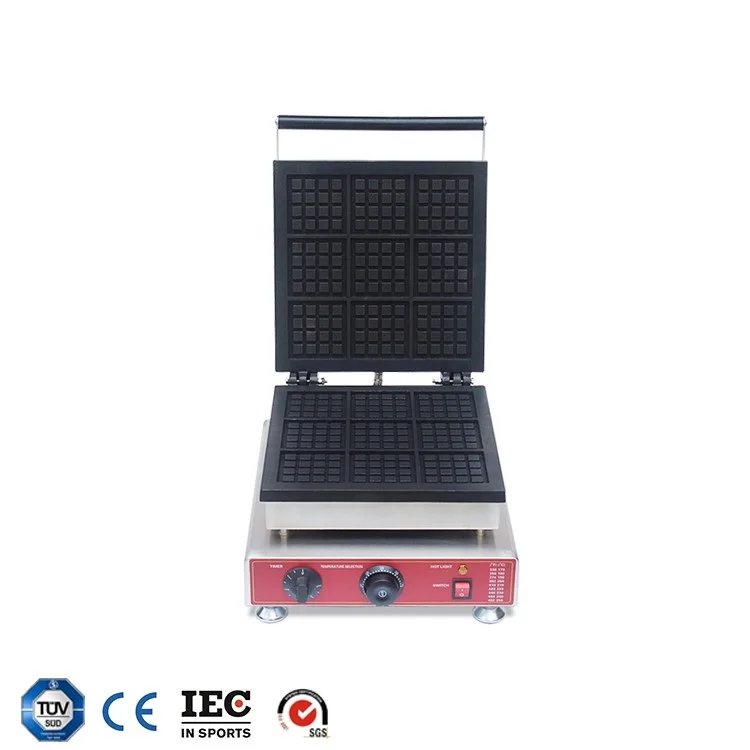 Electric Waffle Maker Rectangle Automatic Waffle Maker Machine Waffle