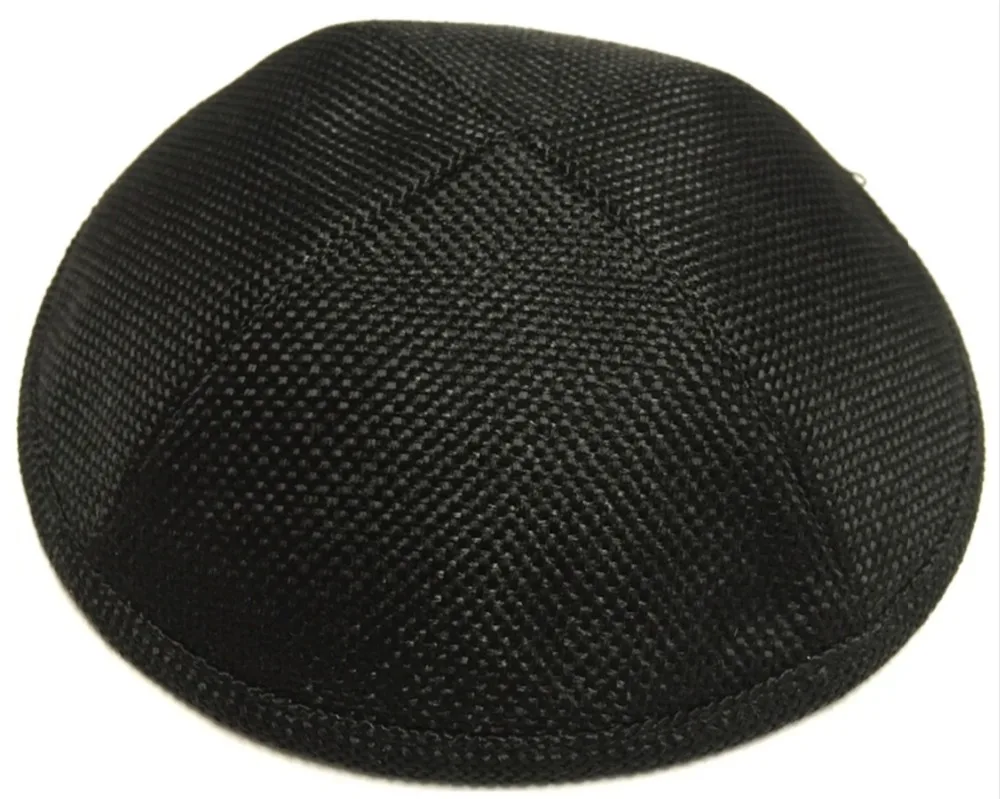 

19CM BURLAP YARMULKE KIPPAH KIPPOT