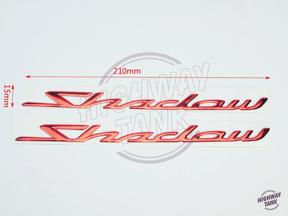 Motorcycle sticker DIY moto exterior case 3D PVC Polyester material for HONDA shadow 750 motorcycle sticker decals