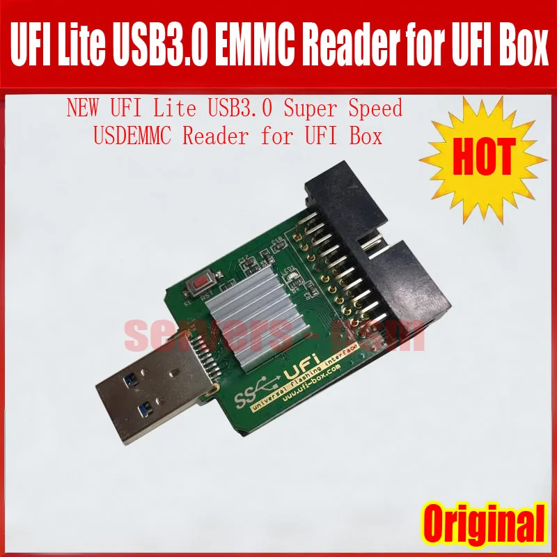 

2019 NEW ORIGINAL UFI Lite USB3.0 Super Speed USD / EMMC Reader for UFI Box