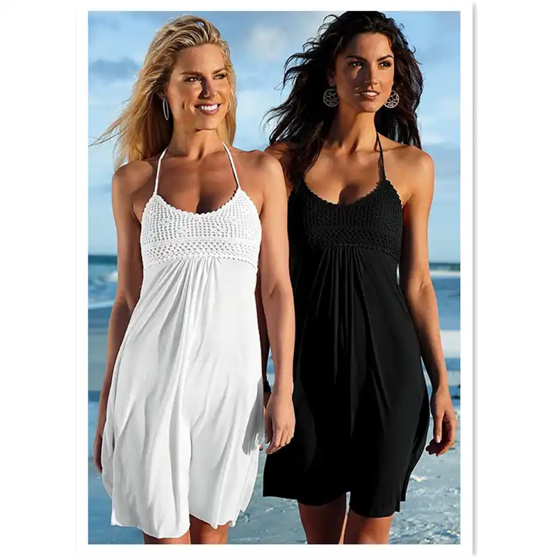halter dress cover up