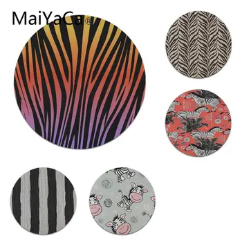 

MaiYaCa Simple Zebra Texture Gamer Speed Mice Retail Small Rubber Mousepad Size for 22x22x0.2cm Gaming Mousepads