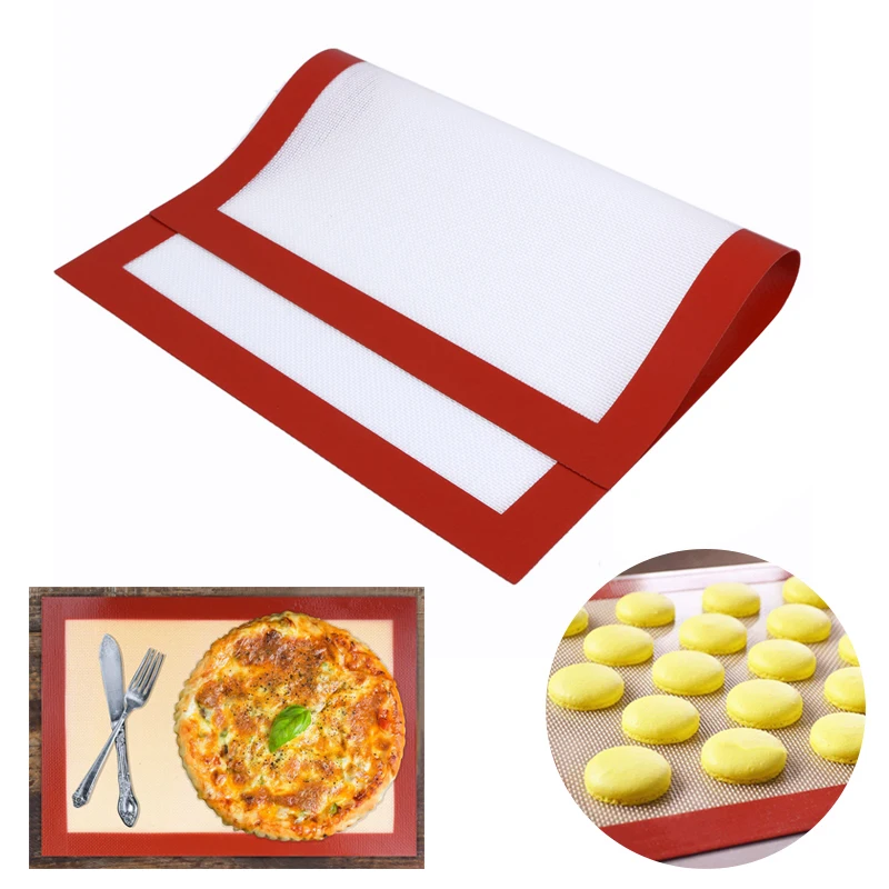 Nonstick heat resistant Pastry Silicone Mat Dough Rolling Fondant Pie