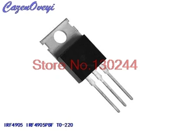 

10pcs/lot IRF4905 IRF4905PBF TO-220 MOS FET P channel field effect 74A 55V 200W new original In Stock