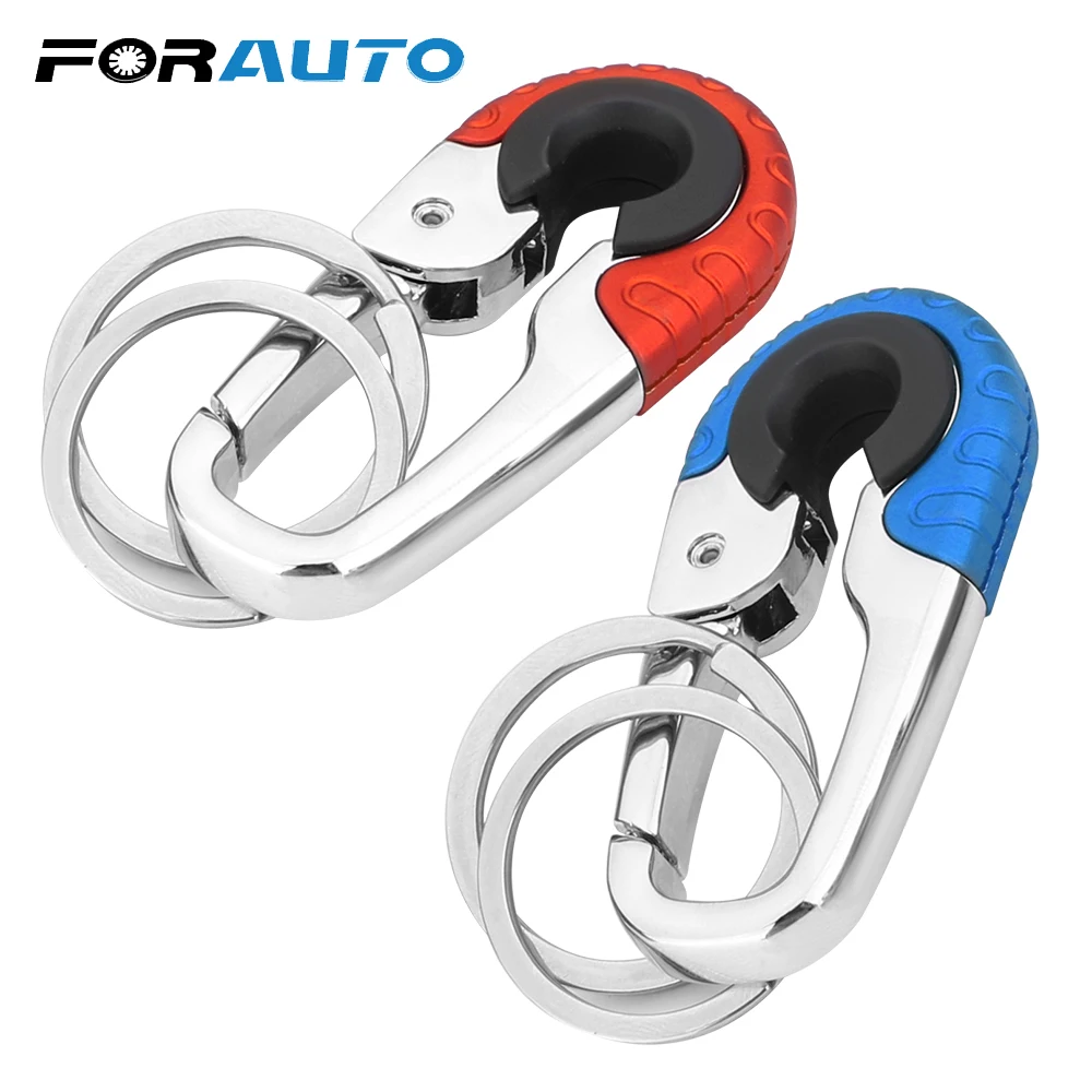 

Car Keychain Creative Key Holder Keyring Men's Fashion Key Chain Birthday Gift Metal Key Ring Car-styling Auto Accessories