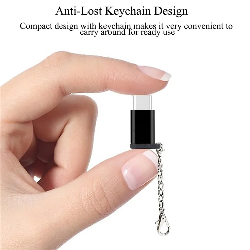 Адаптер Type C OTG Micro USB Female to Мужской конвертер зарядный кабель для синхронизации