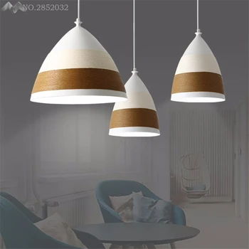 

JW_America Modern Pendant Lamp Aluminum Lampshade Dining Room Living Room Restaurant Pendant Light for Home Hanging Luminaire