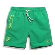 Быстросохнущие мужские зеленые бордшорты популярные мужские бегущие шорты модные сексуальные мужские шорты QMA133 мужские шорты