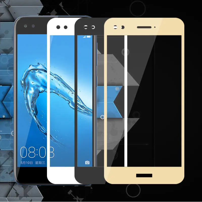 

For Huawei Y6 Pro 2017 Tempered Glass Y6 Pro2017 Screen Protector Glass Full Cover Film For Huawei Y6 Pro 2017 Screen Protector