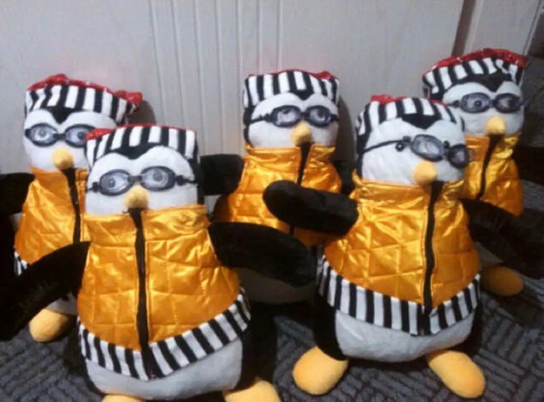 18" Cute Joey's Friends PENGUIN HUGSY Plush Rachel Stuffed Doll Toy Xmas Gift UK 