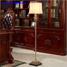 Handmade European Resin Fabric Tassel Led E27 Floor Lamp for Living Room Bedroom Study AC 80-265V 1197