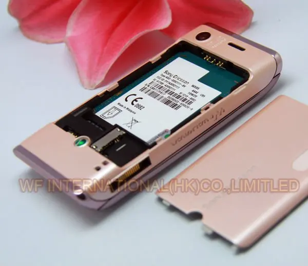 Оригинальный мобильный телефон Sony Ericsson W595 розовый 3G разблокированный с Bluetooth