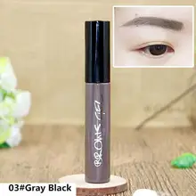 Новые стильные татуировки Гель для бровей супер прочный гель отшелушивающий карандаш для бровей Макияж Costmetic серый черный STA