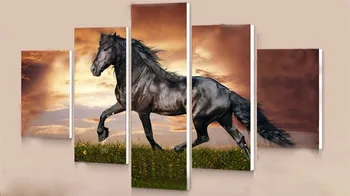 

5D round square Diamond embroidery animal,square resin diamond painting cross stitch horse , diy diamond painting horse