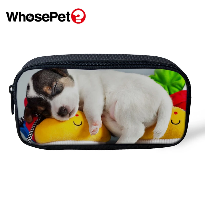 WHOSEPET каваи косметички животные 3D принты шаблон женщины дети пенал для ручек