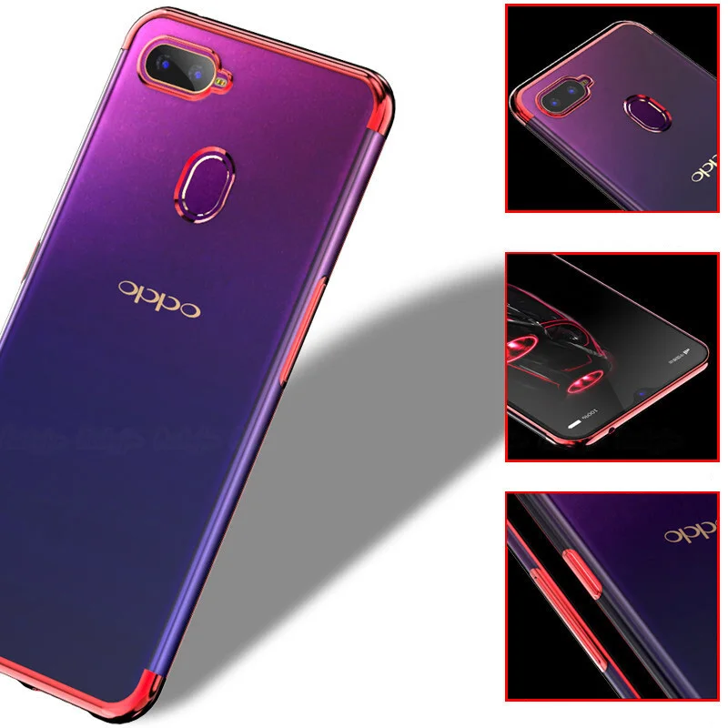 UVR Роскошный чехол из ТПУ с покрытием для OPPO F11 F9 Pro, мягкий чехол на заднюю панель для OPPO F11Pro F9Pro F9, полный защитный мягкий силиконовый чехол