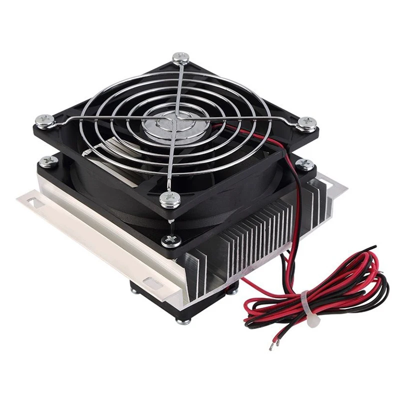 

hot-Thermoelectric Peltier Refrigeration Cooling Cooler Fan System Heatsink Kit
