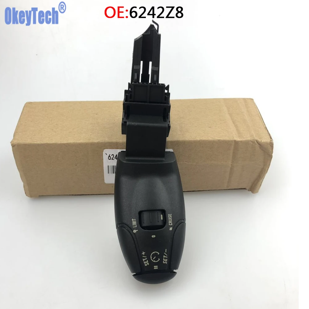 Переключатель круиз контроля OkeyTech 6242Z8 для PEUGEOT 207 307 308 407 607 3008 CITROEN C3 C5 C8 XSARA BERLINGO