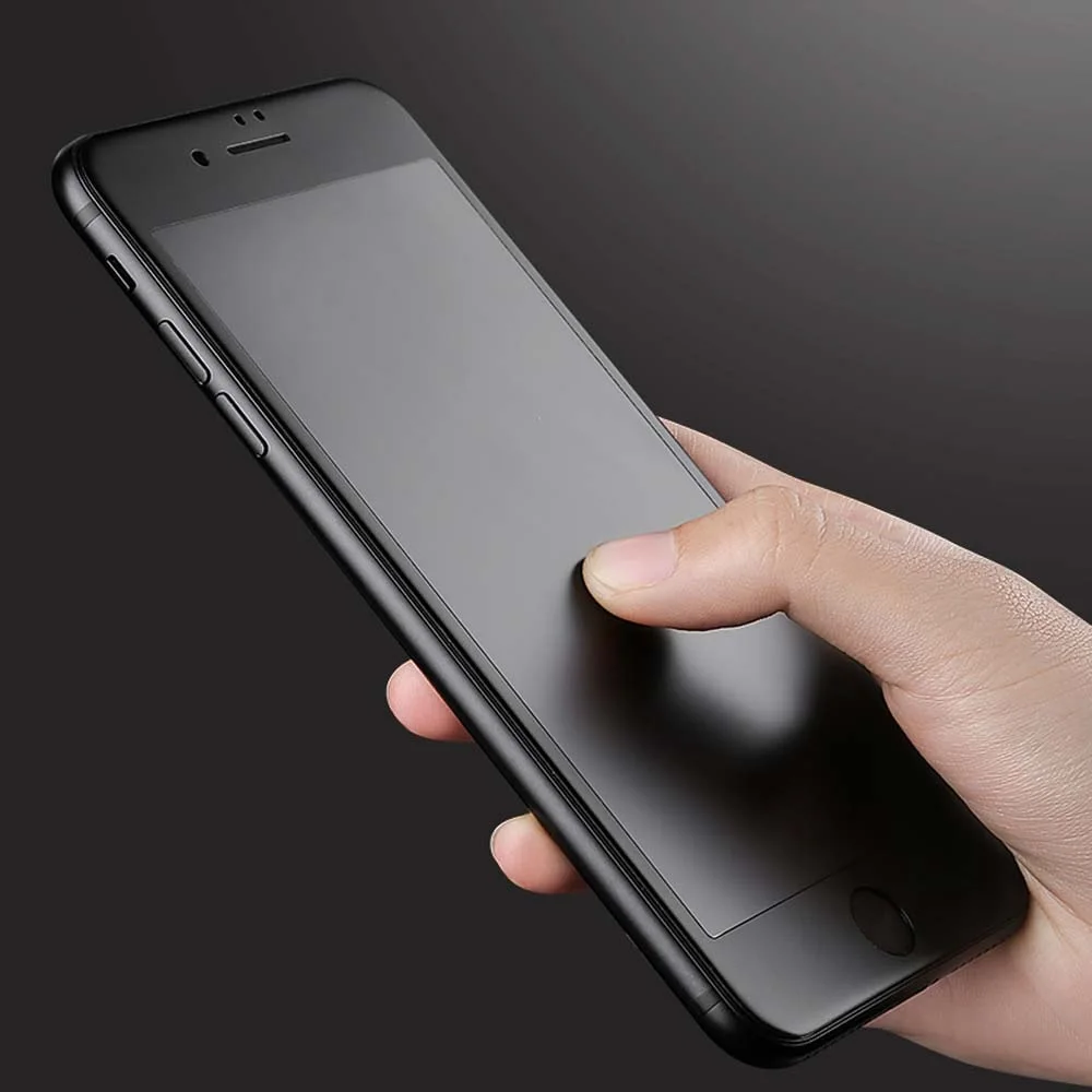 3D hot bending Matte For iphone Tempered Glass Screen Protector For iPhone 7 8 Plus Tempered Glass Film Pelicula De Vidro