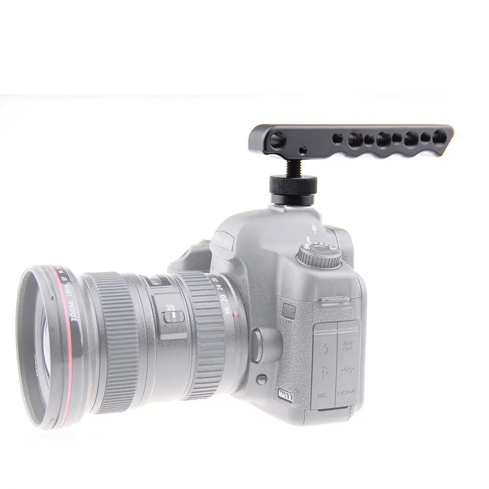 CAMVATE _Camera Handle Grip _with_ Cold Hot Shoe_ Low Angle Shooting _-fr DSLR _Rebel_ EOS550D (4)